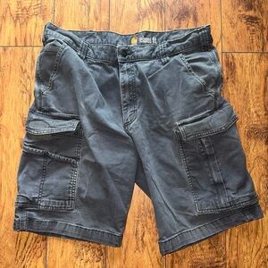 Carhartt Men's Dark Gray Cargo Shorts